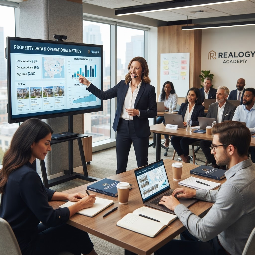 Real estate operations training session