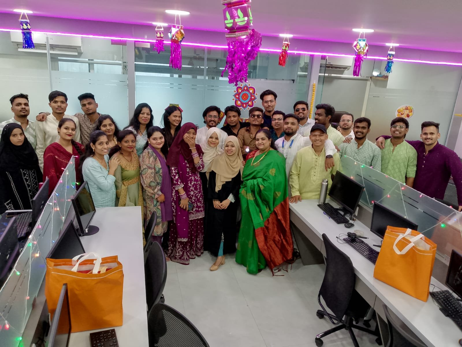 Hands-on marketing workshop session